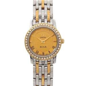 OMEGA DeVille Prestige Two-tone 413 25 22 60 08 001 Women's Watch with Diamon...